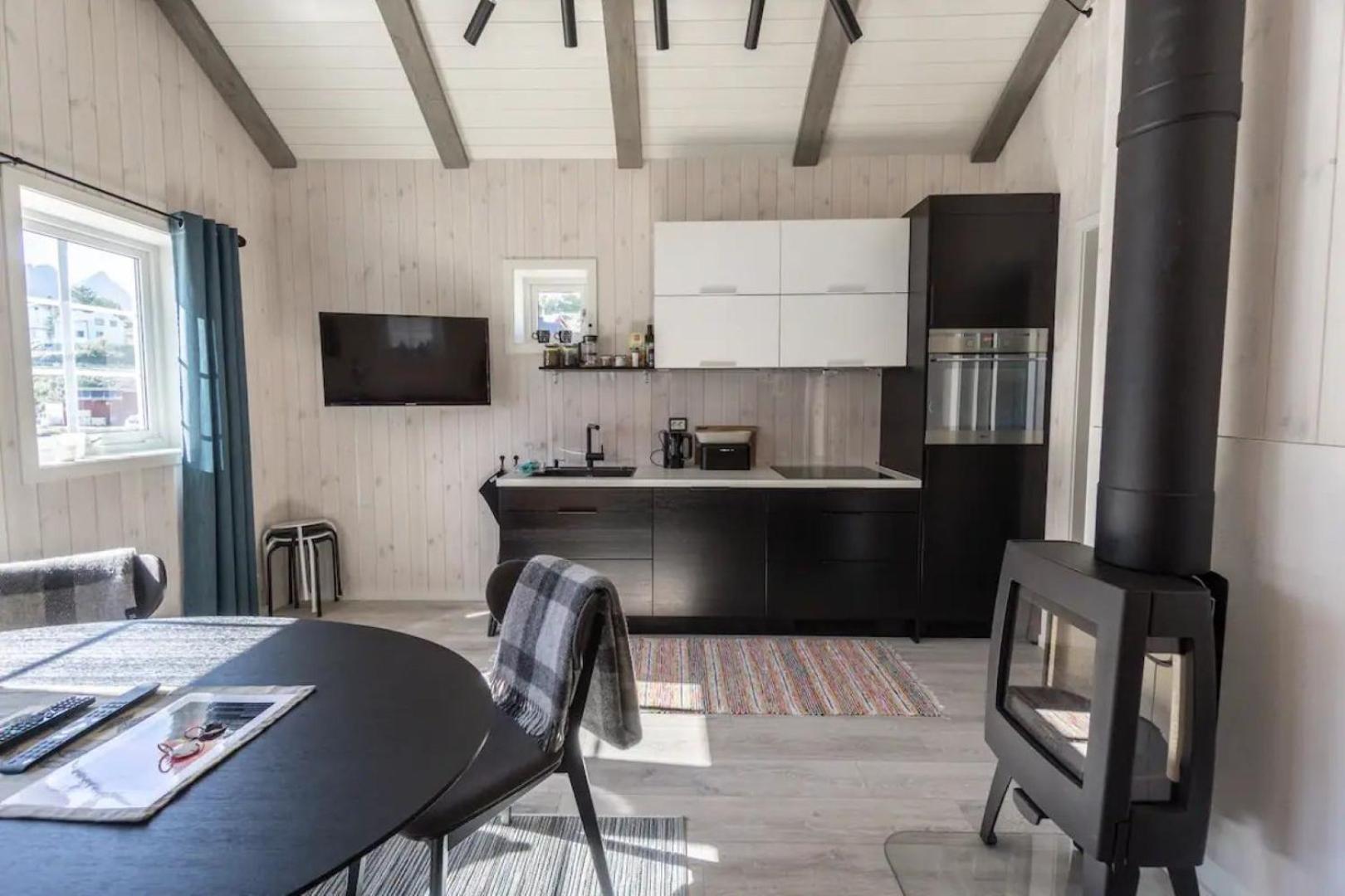 Madelhea Cabin- Seaview Lodge Reine Dış mekan fotoğraf
